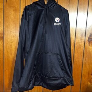 Black Steelers Hoodie
